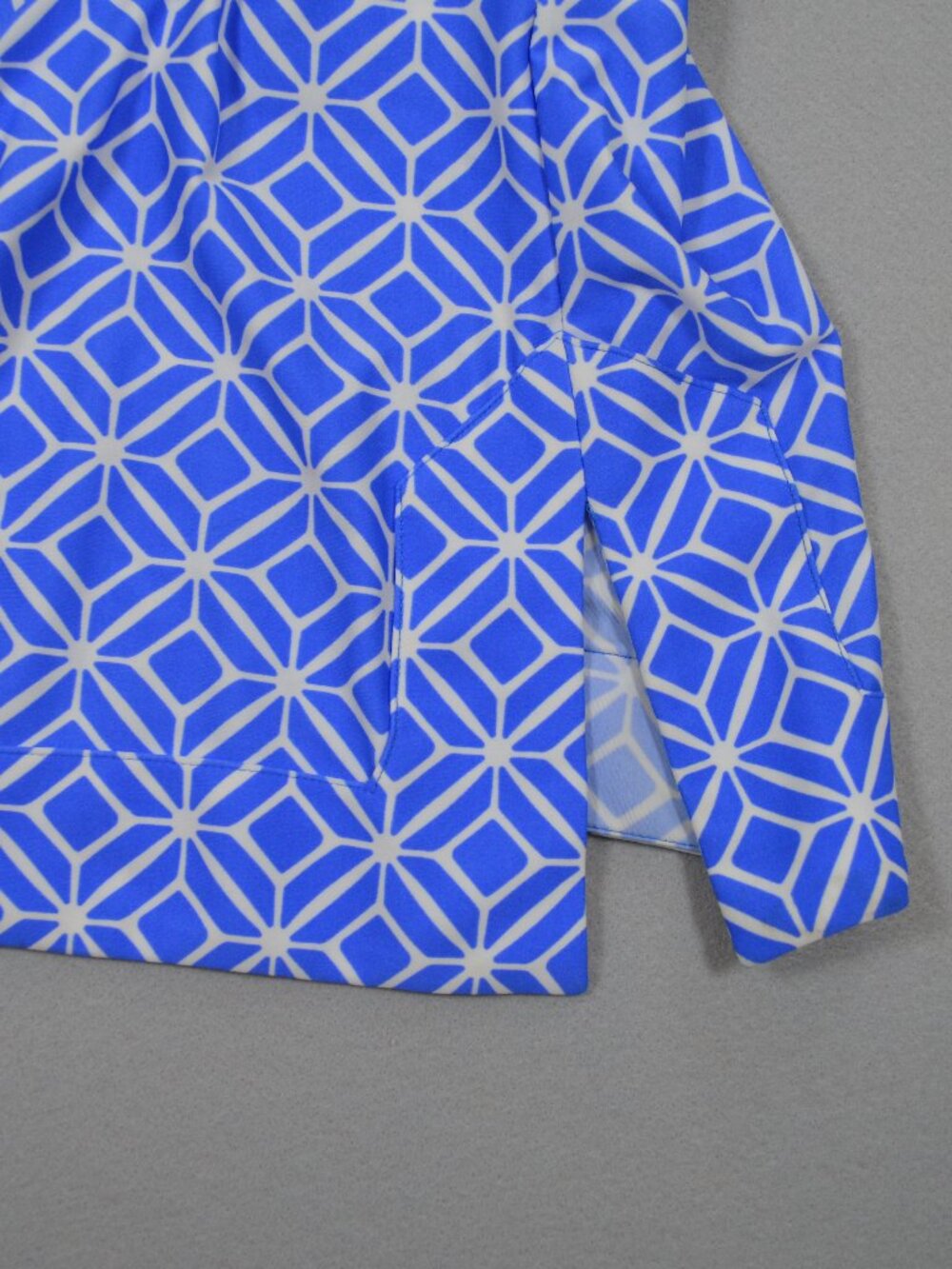 💙 Jude Connally Blue Geometric Shift Dress XS Golf Tennis Pickleball USA - Picture 3 of 11